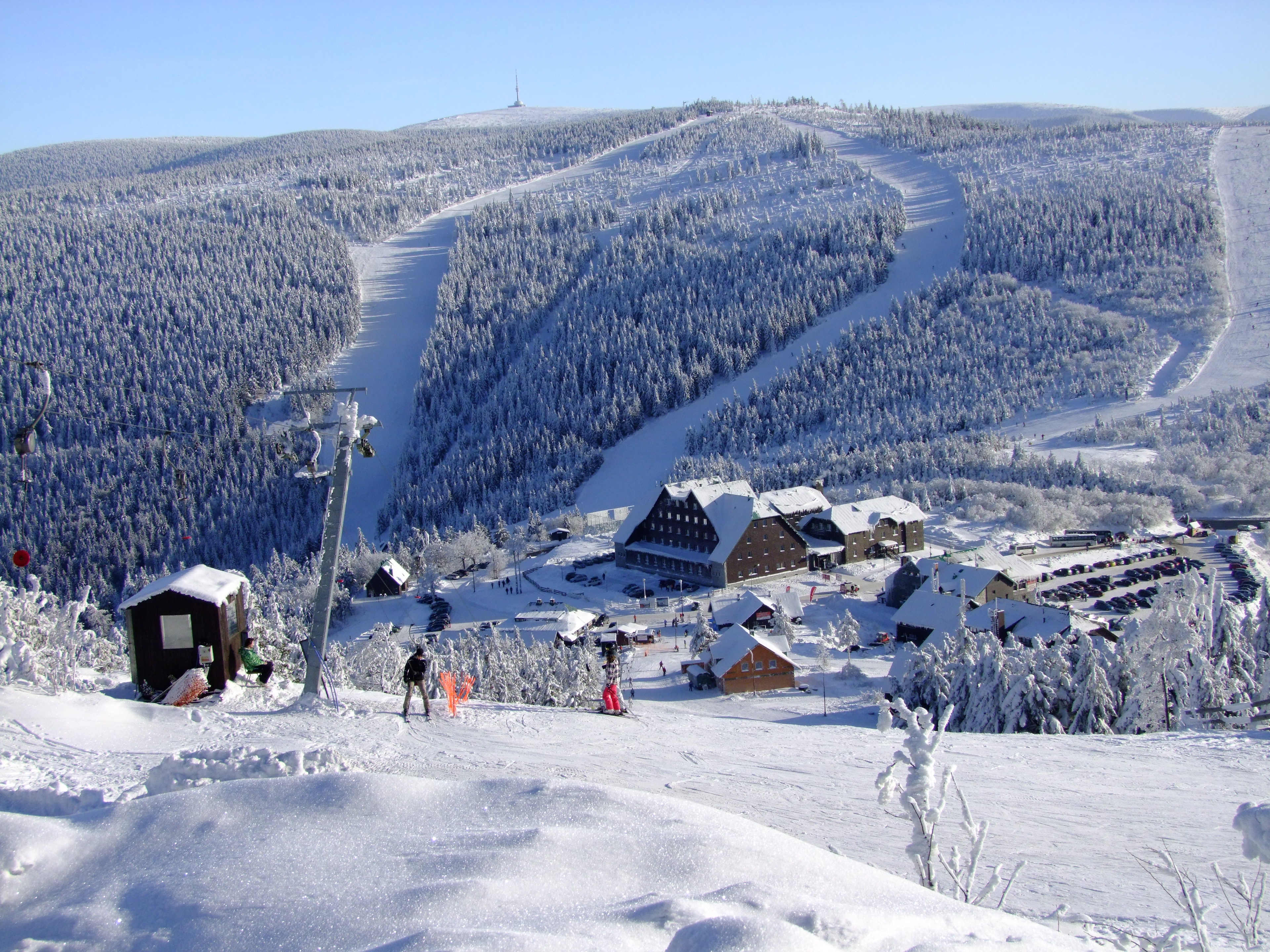 DSCF0228 Hotel Cervenohorske Sedlo - Czechy - Białe szkoły